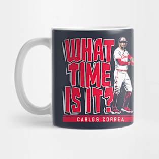 Carlos Correa Minnesota What Time Is It Mug